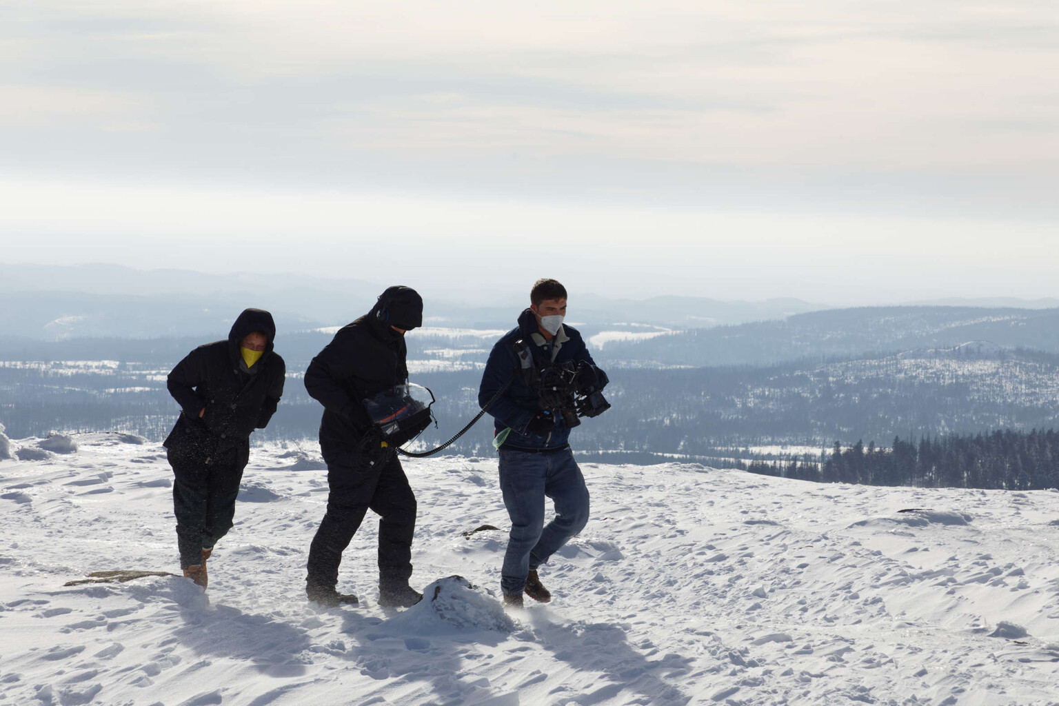 Fernsehteam des ZDF.